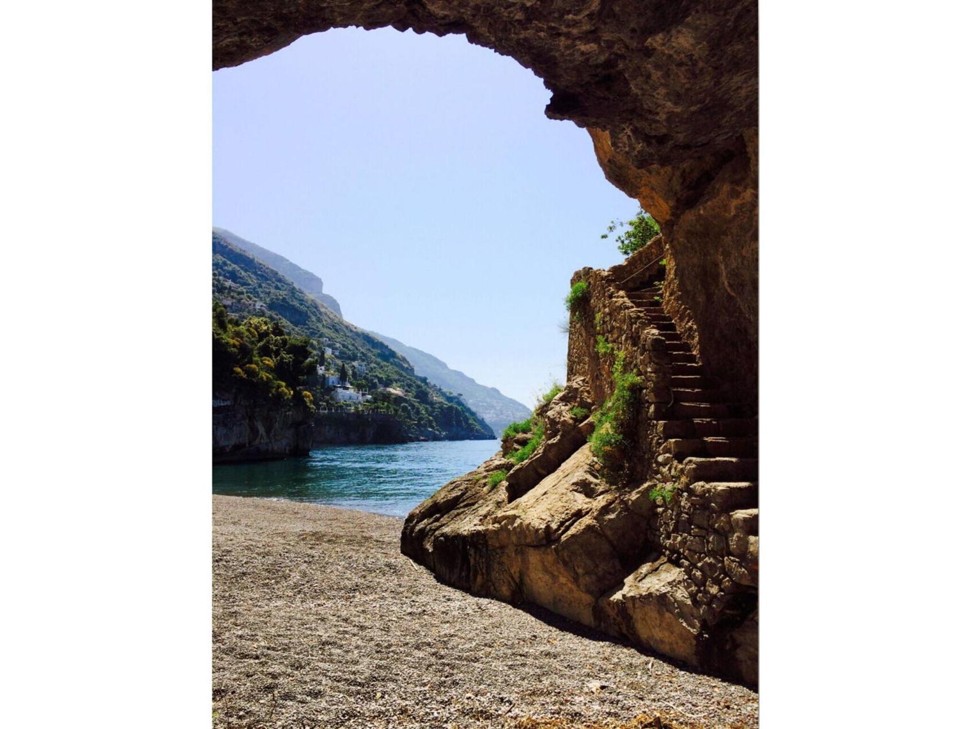 Torre Sponda - Casa Angelica, Private Beach Positano Bagian luar foto