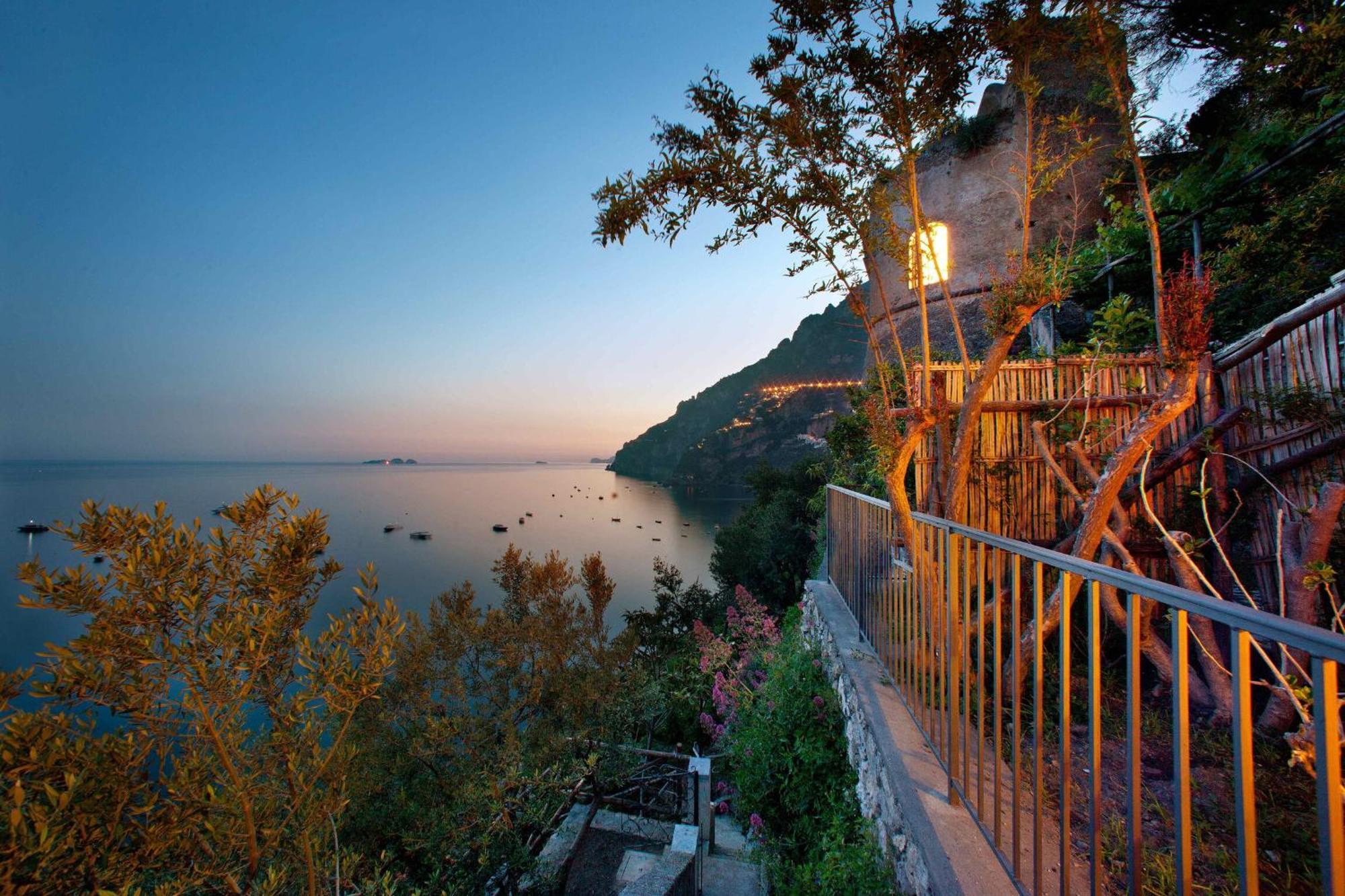Torre Sponda - Casa Angelica, Private Beach Positano Bagian luar foto