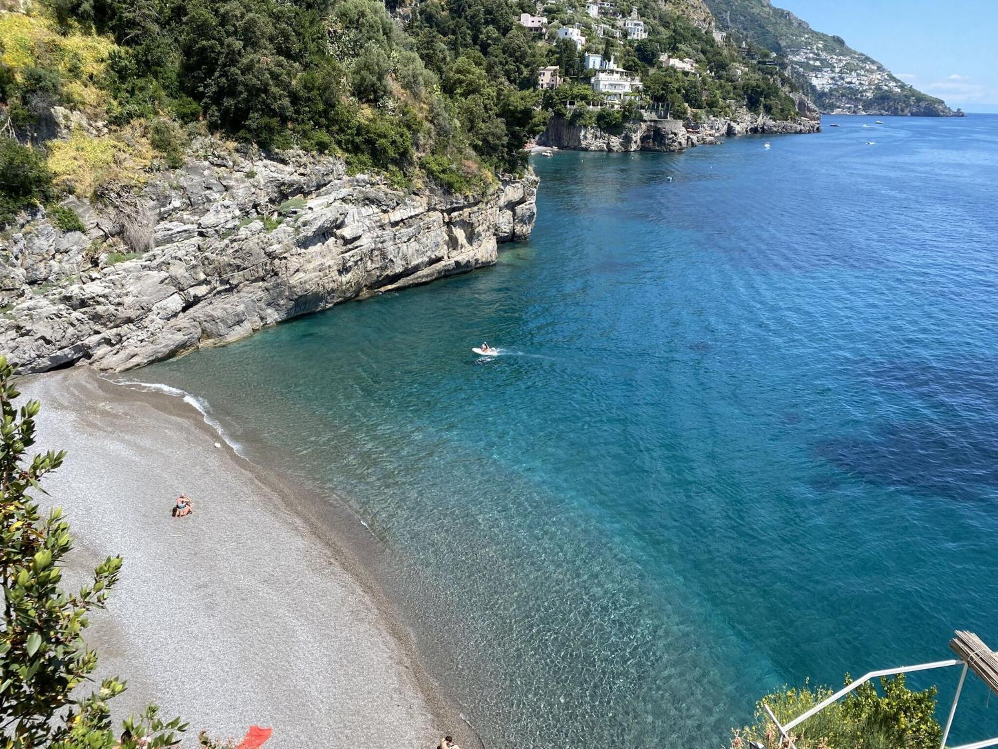 Torre Sponda - Casa Angelica, Private Beach Positano Bagian luar foto