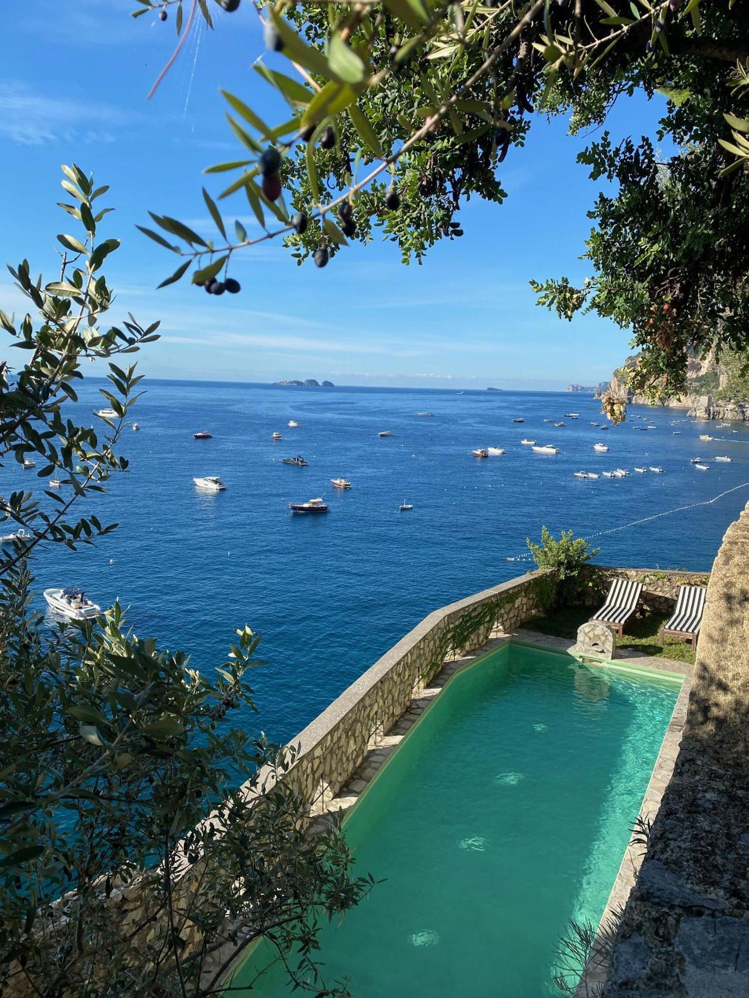 Torre Sponda - Casa Angelica, Private Beach Positano Bagian luar foto